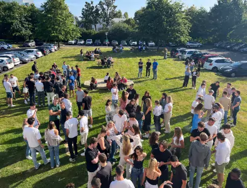  C'est la rentrée pour nos étudiants en 2ème année...


