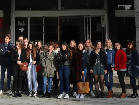 Les BTS Tourisme à la découverte du Palais des Arts !