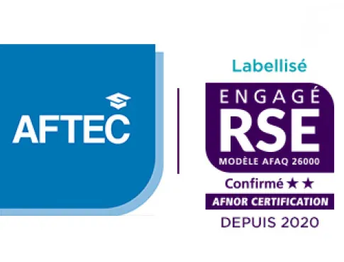 AFTEC renouvelle son label Engagé RSE – Niveau Confirmé