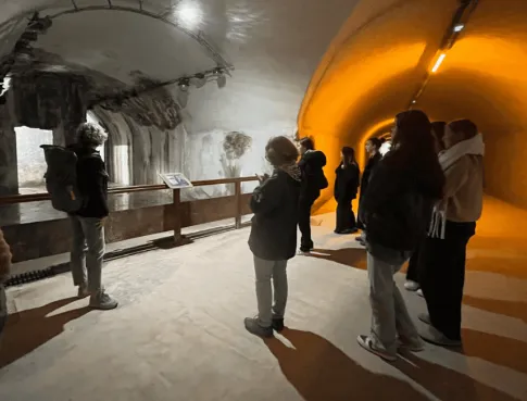 Les BTS Tourisme à la découverte de l'Abri Sadi Carnot