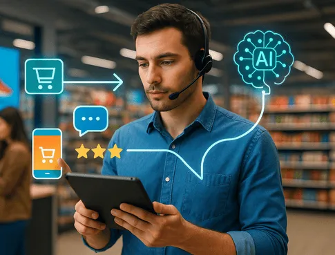 Le commerce omnicanal et l'IA transforment le métier de vendeur-manager