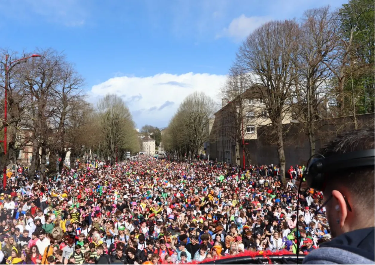L'école de commerce AFTEC Caen au carnaval étudiant 2023