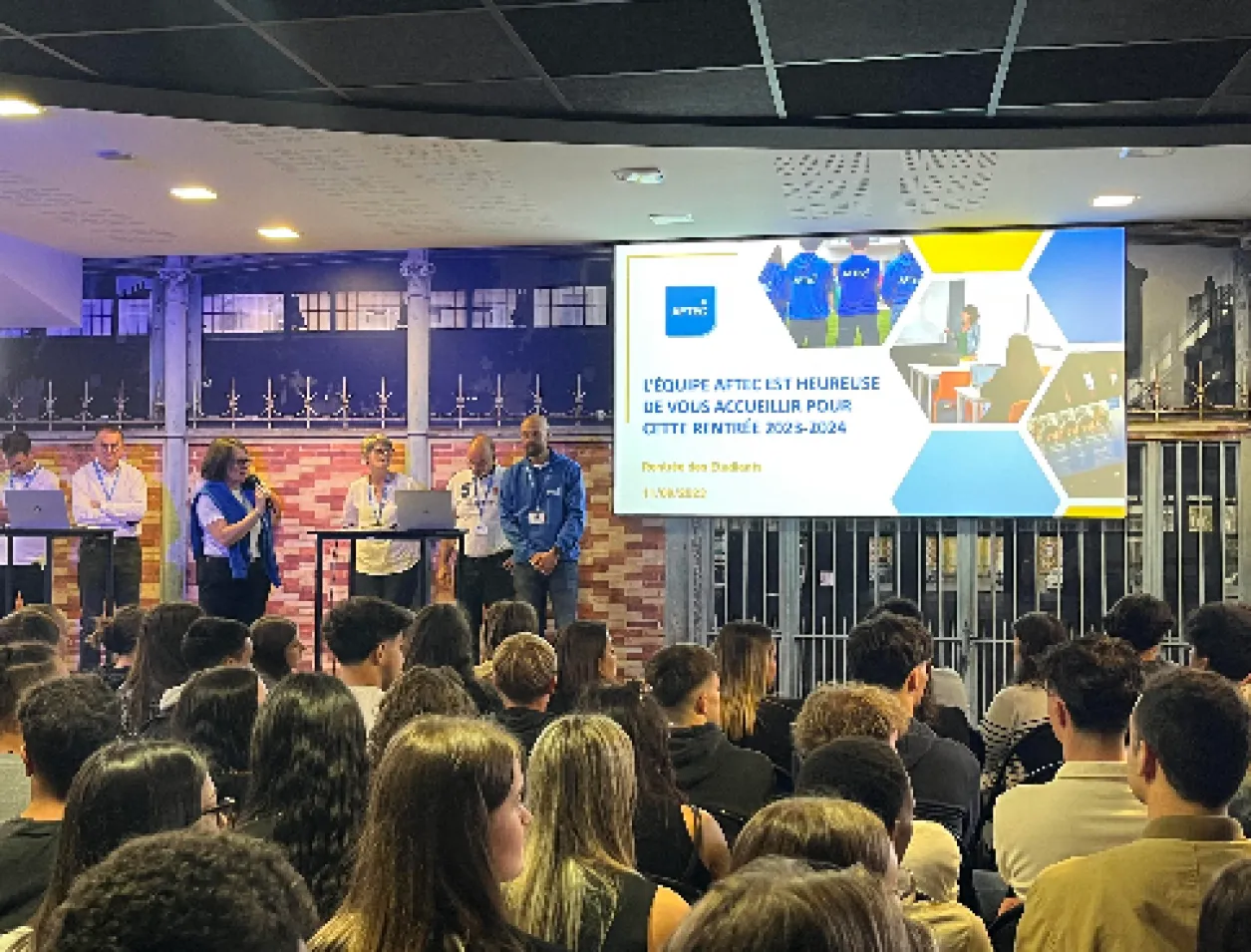 Présentation de bienvenue - rentrée BTS 2023 Rentrée-BTS-2023-AFTEC-Rennes-1